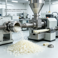 AOSILE W5G-3 Modificateur d'impact pour polyester, durcissement à basse température, surmoulage TPE-Nylon et promotion de l'adhérence