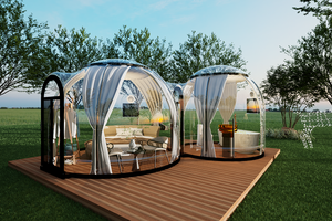 Domo de Policarbonato para Hotel, Diseño Nuevo y en Oferta, Domo Modular Prefabricado de PC, <span class=keywords><strong>Casa</strong></span> Burbuja de <span class=keywords><strong>Cristal</strong></span> para Resort - Product Image 2