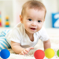 Jouets moelleux de 6 cm et 6,3 cm, jouets réalistes et mignons, jouet popper, canon à balles, balles de combat, balles en mousse pour terrain de jeu