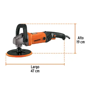 Master con 4 unità di lucidatura a velocità variabile 7 ', 1200W, Truper PRO - Product Image 3