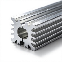 Dissipateur thermique en aluminium sur mesure, radiateur usiné CNC, ailette de refroidissement de précision, dissipateur thermique électronique OEM, composant thermique personnalisé