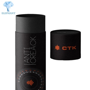 Custom Logo Good Quality Round Hat Gift <b>Box</b> Black Packaging Round <b>Box</b> - Product Image 1