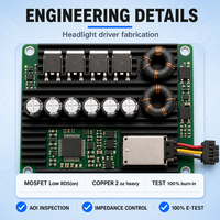 Fabricant de circuits imprimés pour phares LED automobiles avec assemblage de circuits imprimés sur mesure, fabricant d'assemblages de circuits imprimés, fournisseur de fabrication de circuits imprimés