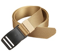Ceinture tactique durable en nylon confortable de 1,5 pouce, ceinture de sécurité en polyester pour l'extérieur, ceinture uniforme