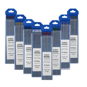 10 unidades de electrodos de tungsteno de 2.0x175 mm para sistema policromático, varillas de tungsteno para máquina de soldar con función TIG - Product Image 1