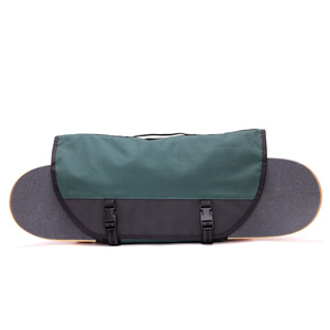 Bolsa de Mensajero para Patinaje, Personalizada, de Nailon Reciclado 1050D, 24L, Verde, para Hombre - Product Image 6