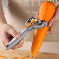 Manjia Multifunctionele 360 Graden Roterende Dunschiller Groente Cutter Keuken Accessoires Fruit Meloen Schaafmachine Rasp