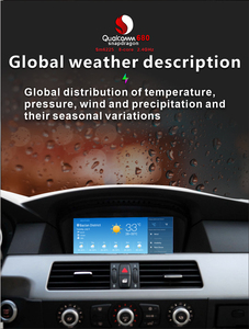 8.8-inch New Qualcomm 680 Android hệ thống không dây Carplay tự động forbmwe60e61e62 E90 E92 Xe Video máy nghe nhạc GPS navigation Bluetooth - Product Image 3