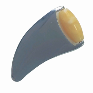 Rouleau facial en alliage de zinc Miliang Jade en forme de corne de bélier - Product Image 5