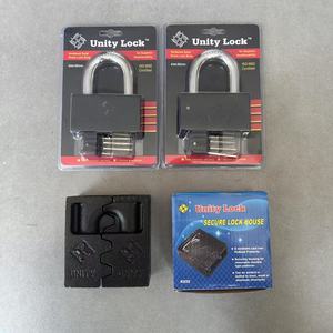 Pasador de latón macizo <span class=keywords><strong>antitaladro</strong></span> en pasador Candado de acero endurecido Candado de hierro de seguridad superior - Product Image 5