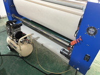 Presse à chaud automatique à rouleaux personnalisée avec logo pour la fabrication de vêtements de sport et d'activewear