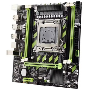 Placa base de computadora de escritorio X79 Intel Xeon LGA2011 Dual Channel <span class=keywords><strong>DDR3</strong></span> SATA M.2 Disco duro 64 GB H61 Intel Chipset Nuevo - Product Image 1