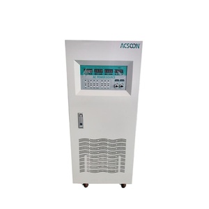 Convertisseur de fréquence statique monophasé AC-<span class=keywords><strong>DC</strong></span>-AC ACSOON AF400M 15 kVA, alimentation industrielle fixe 400 Hz, entrée 220-240 V, sortie 115 V - Product Image 2