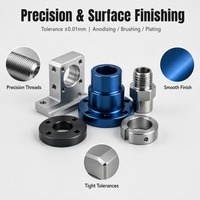 Servicio de Mecanizado CNC Personalizado de Alta Calidad, Piezas Torneadas y Fresadas de Precisión, OEM, ODM, Directo de Fábrica, Soporte de Diseño y Dibujo