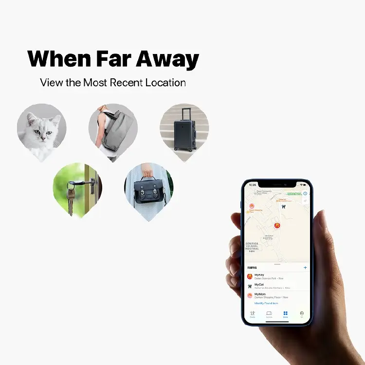 Find My GPS Tracker Tags Aéreas Veículo Localizador De Rastreamento De Chave De Animais De Criança Rastreador Anti-Perdido