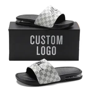 Xsheng Oem Custom Logo Glijdt Nieuwe Zomer Sneaker Slippers Slippers Slippers Slippers Ademende Badkamer Bubble Slippers Met Gaten