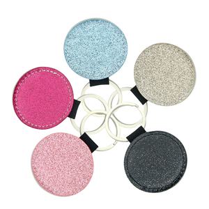 LLavero de cuero en blanco, sublimación, Corazón - Product Image 1