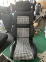 Siège de course universel Recaro Classic LX JBR1081B prêt à être expédié pour voitures modifiées et simulateurs de course avec fonction de dégagement rapide