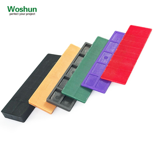 Woshun 100x28mm Blocs de calfeutrage plats en plastique de haute qualité pour vitrage, fenêtres et isolation thermique - Product Image 2