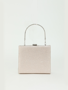 Bell Inspired Design Shiny Glitter Crocodile Pattern Chain Square Fashion Waterproof Evening <b>Clutch</b> Ladies <b>Wedding</b> 5A Luxury - Product Image 2