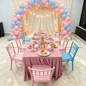 New Multicolour Plastic Resin Durable Tiffanie <b>Stackable</b> <b>Dining</b> Wedding Party Event Chavari <b>Chair</b> for Kids - Product Image 1