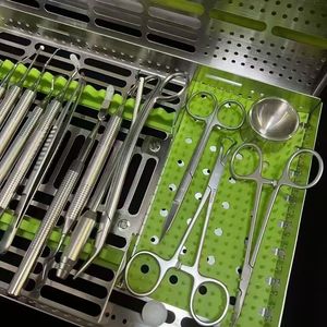 수동 전원 스틸 임플란트 수술 바늘 홀더 세트 안전 표준-파키스탄산 MOL 치과 기기 키트 - Product Image 2