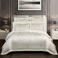 Set Sprei Katun Mesir Berkualitas Tinggi Jacquard Long-staple 600TC Semua Musim, Tersedia Set Empat Potong dan Set Tujuh Potong, Kustomisasi Pribadi