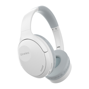 Stylish trắng không dây Over-ear Tai nghe AAC cho điện thoại di động du lịch sắc nét âm thanh JL chủ động tiếng ồn hủy bỏ IPX-4 không thấm nước - Product Image 1