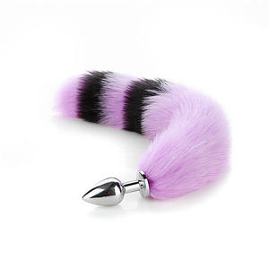 Set de 3 Piezas de Disfraz de Zorro: Collar, Diadema y Tapón Anal de Peluche, Juguete Sexual para Adultos con Forma de Animal para Parejas, Cosplay Sexy de <span class=keywords><strong>Anime</strong></span>, Juguetes BDSM - Product Image 4