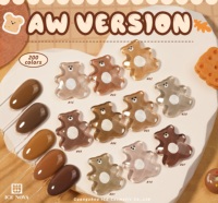 ICE NOVA Gel Vernis À Ongles Ensemble 10ml Classique Brun Café Gris Foncé Gel À Ongles Soak Off Uv Led Gel Vernis Manucure Kit
