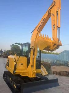 Meilleure vente Mini pelle sur chenilles Komatsu PC56 d'occasion en bon état Mini excavatrices tracteur 5 tonnes à vendre - Product Image 3