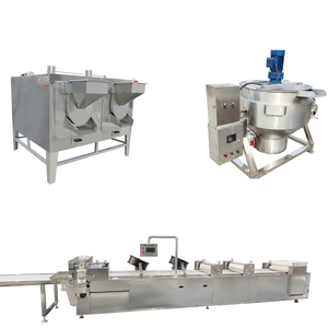 Máquina automática para hacer barras de cereales, línea de producción de corte de dulces, hidráulica, con fecha de aperitivos, máquina para hacer barras de fruta pura - Product Image 1