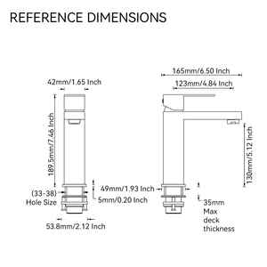 Gezondheids UPC Badkamer Wasbak Mengkraan Modern Geborsteld Nikkel RVS Kraan Enkelgreeps Enkelgats Kraan met CE - Product Image 2