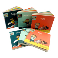 Impression de livres pour enfants à stratification mate à forte demande à la demande