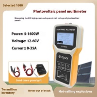 Elejoy EY1600W MPPT Multimètre pour panneau solaire Testeur de puissance pour modules solaires pour installations de panneaux solaires
