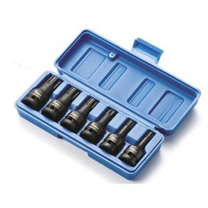 FERVI - SI423M006 Impact <b>Torx</b> bit <b>socket</b> <b>set</b> (6 pcs.) - EAN 8012667273538 IMPACT <b>SOCKETS</b> AND ACCESSORIES - Product Image 1