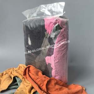 Trapos de Limpieza Industriales Multiusos de Felpa Reciclada, Trapos de Algodón 100% para Limpieza - Product Image 1