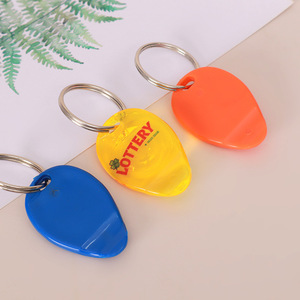 Custom <b>Anime</b> Cartoon PVC Lottery Scratch <b>Keychain</b> Cute Small Pendant Advertising Promotion Accessory ABS Plastic - Product Image 3