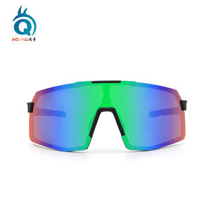 Gafas de sol polarizadas Xq-Hq para ciclismo, gafas deportivas a prueba de viento con montura grande para hombres, uso en bicicleta para correr al aire libre - Product Image 1