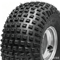 Pneu ATV 22*11-8 avec jante, roue tout-terrain à profil profond pour quad, buggy de plage, remorque