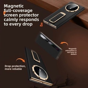 Funda de cuero con protección completa anticaídas para teléfono móvil Honor Magic V3, compatible con pantalla plegable. - Product Image 4