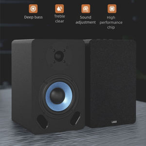 Par <span class=keywords><strong>de</strong></span> Altavoces <span class=keywords><strong>de</strong></span> Estantería Activos <span class=keywords><strong>de</strong></span> Madera <span class=keywords><strong>de</strong></span> 5.25'' con Bajos 2.0, Cableados e Inalámbricos, HDMI, Subwoofer <span class=keywords><strong>de</strong></span> 100W, para Cine en Casa, Computadora, <span class=keywords><strong>Estudio</strong></span>, Monitor - Product Image 5