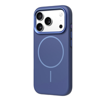 Casing Belakang iPhone 17 18 Pro dengan Bingkai Kamera Aluminium Alloy, Lapisan Karet Matte Transparan, Anti Benturan Magnetik