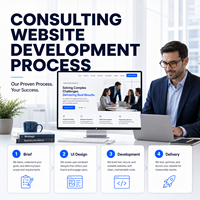 Diseño y Desarrollo de Sitios Web para Empresas de Consultoría Personalizada con Páginas de Servicios, Perfiles de Consultorías y Estudios de Caso