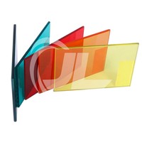 Vidrio laminado de 32mm, lámina de vidrio laminado transparente, vidrio industrial para partición de pared compuesta