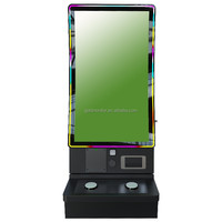 Kabinet Game Arcade Vertikal Lengkung 27'' Penjualan Langsung, Tombol Tekan, Akseptor Uang, Metal, Tragamonedas, Juegos, Maquina