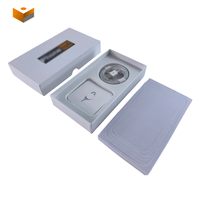 Boîtes de téléphone portable personnalisées de luxe avec logo sur le couvercle et la base, boîtes de téléphone en carton vides et emballages