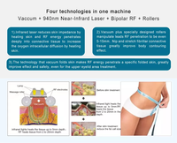 2025 Rouleau Massant Endermologie Verticale Vela Roller Liposuccion Aspiration Cellulite Machine Amincissement Sculptage Corpore