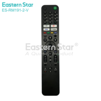 Control Remoto ES-RM191-2-V a Precio de Fábrica para el Nuevo Google Chromecast 4k TV, Decodificador con Google Voice, Smart TV G9N9N, Control por Voz BT IR