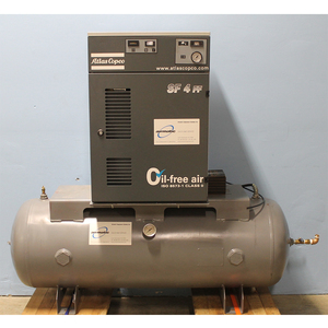 3.7kw 5HP <span class=keywords><strong>SF4</strong></span> + <span class=keywords><strong>FF</strong></span> SFD ไม่มีน้ำมันส่วนประกอบหลักของเครื่องอัดอากาศ - Product Image 5